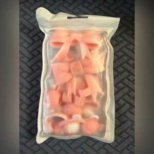 Pink Tumbler  Cute Straw Toppers